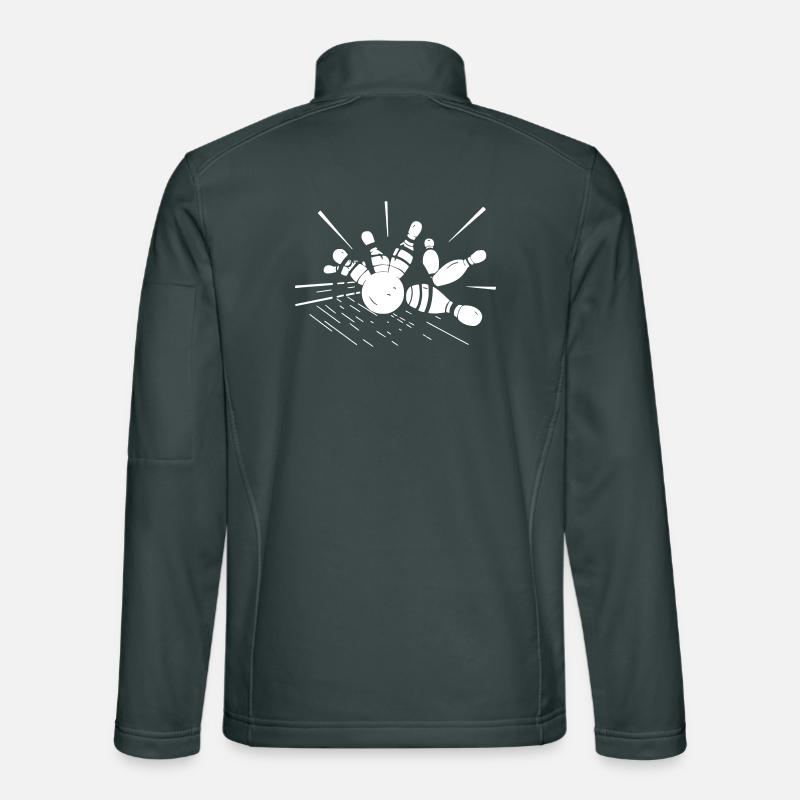 Bowling, Bowling - Design Unisex Softshell Jacket
