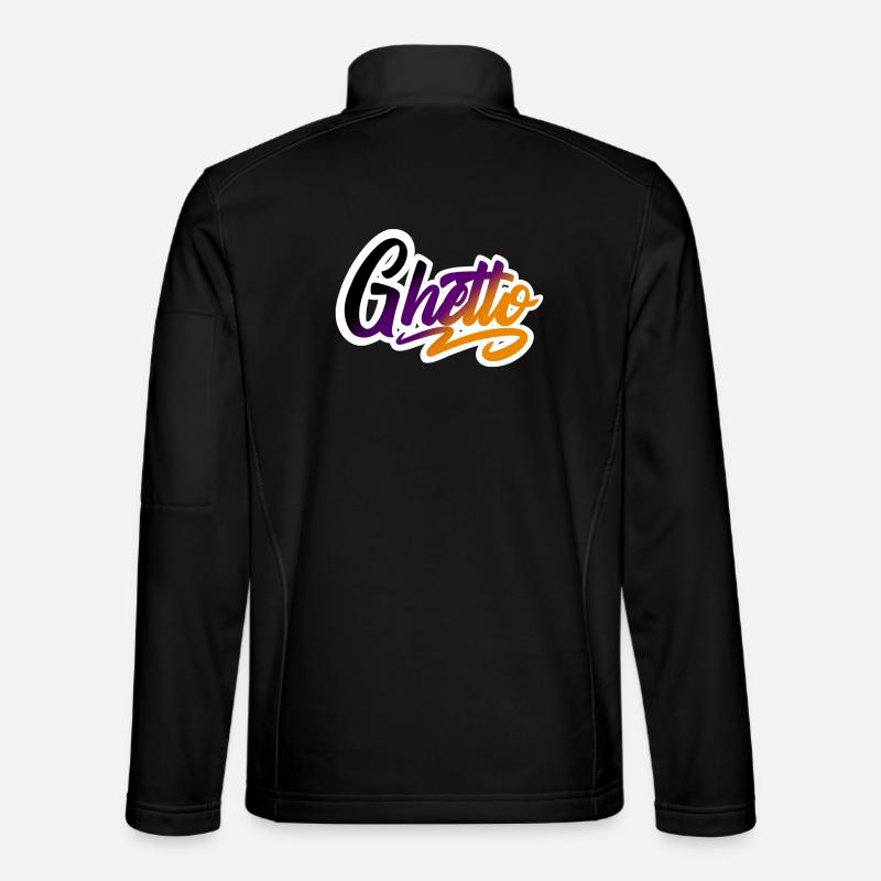 Ghetto - Unisex Softshelljacke - Schwarz
