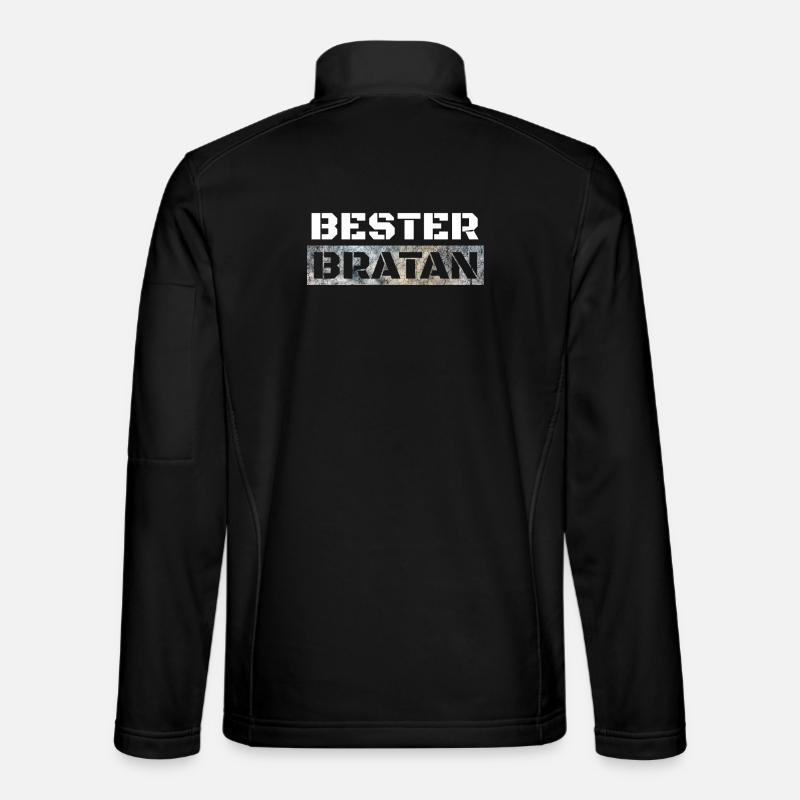 Bester Bratan Bruder Kumpel Digga Unisex Softshelljacke