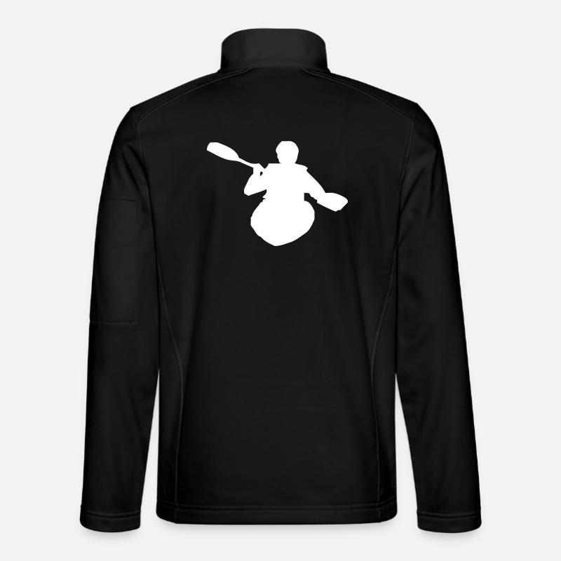 Kajak - Unisex Softshelljacke - Schwarz