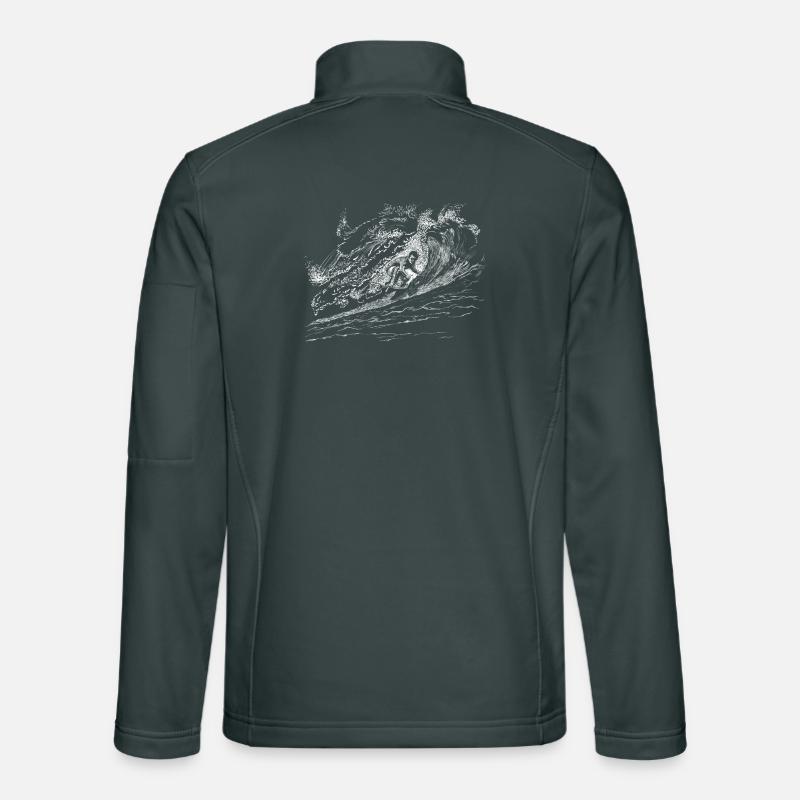 surfing Unisex Softshell Jacket