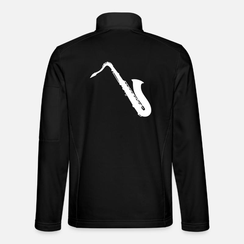 Saxophon Unisex Softshelljacke