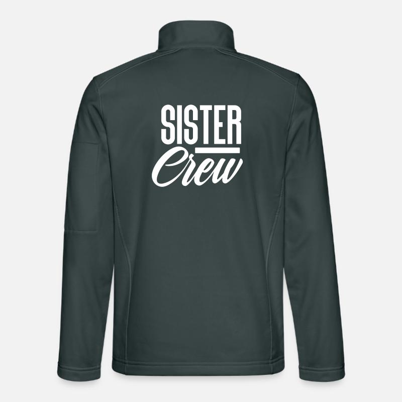 Sister Schwester Crew Unisex Softshelljacke