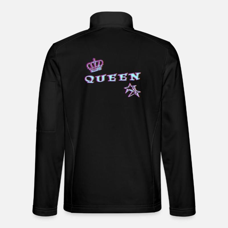 Queen - Unisex Softshelljacke - Schwarz