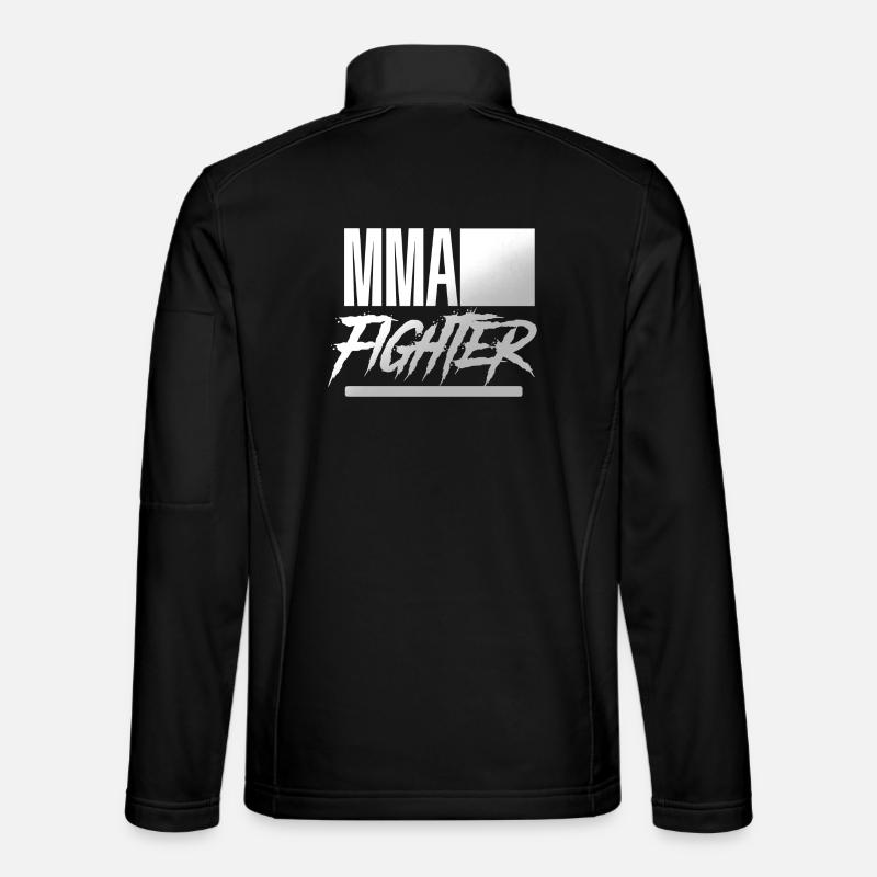 MMA Fighter - Unisex Softshell Jacket - black