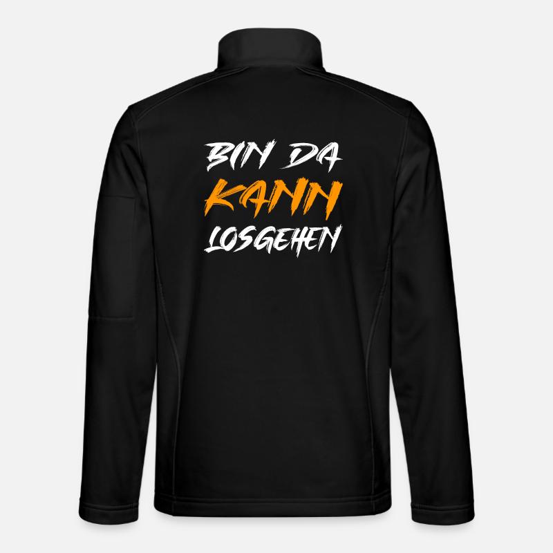 Je peux y aller. Veste en tissu softshell Unisexe