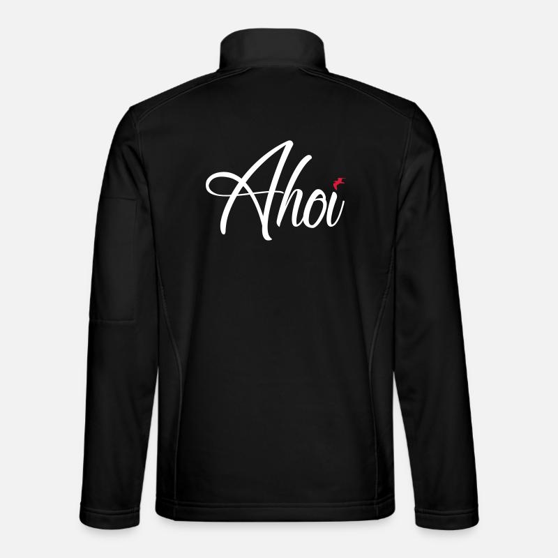 Ahoi - Unisex Softshelljacke - Schwarz