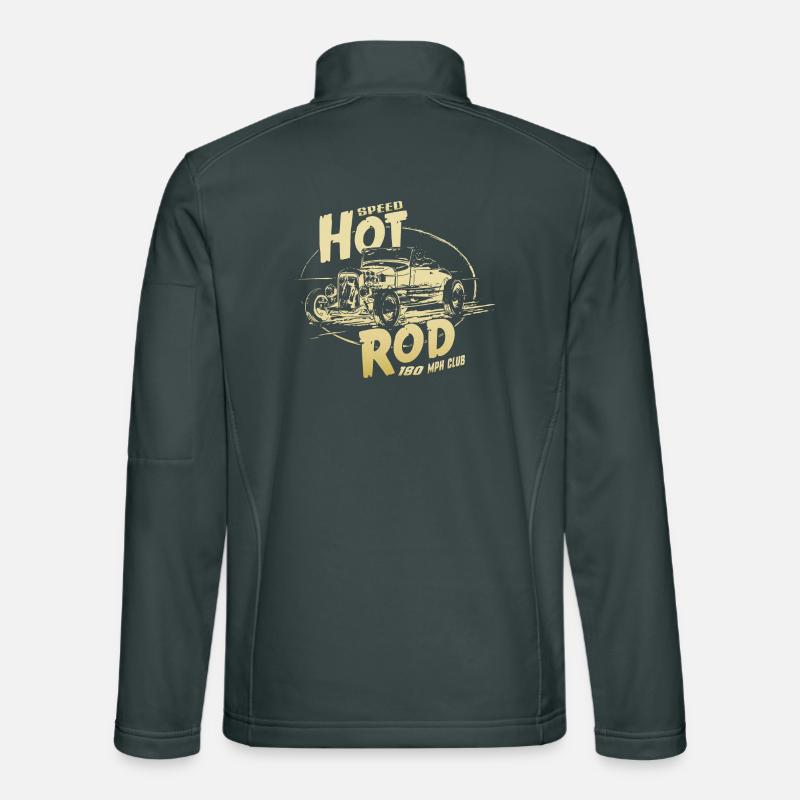 Hot rod garage V8 Unisex Softshell Jacket