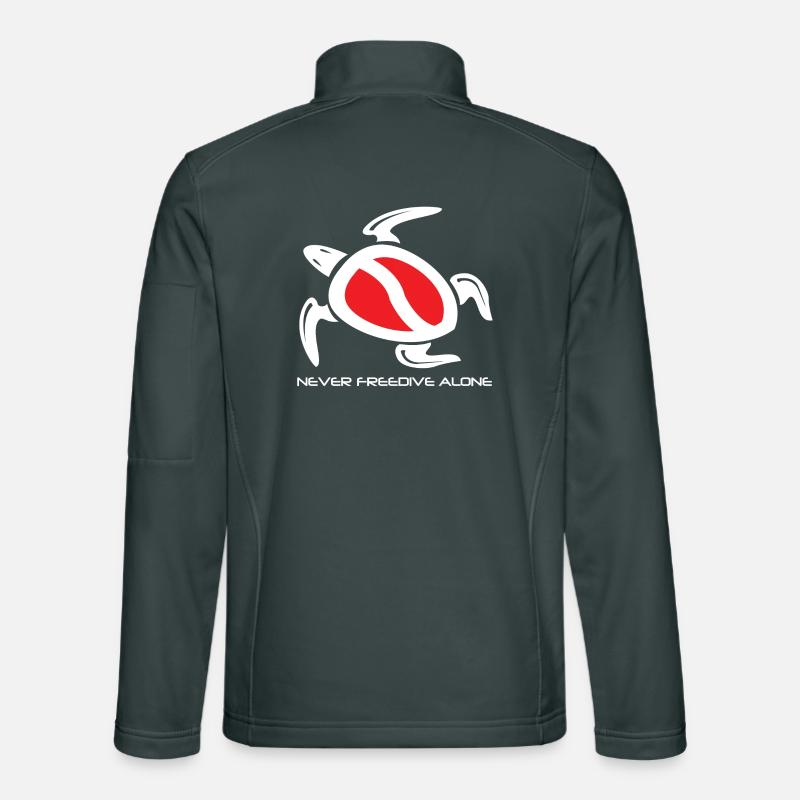 freedive turtle Unisex Softshell Jacket