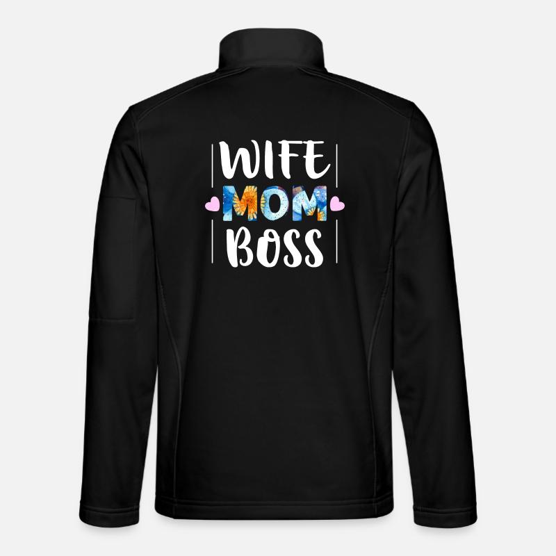 Mama - Unisex Softshelljacke - Schwarz
