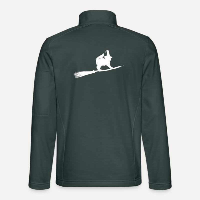 Sorcière de chat Veste en tissu softshell Unisexe