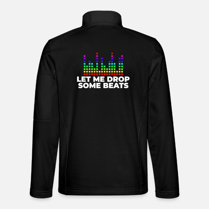 DJ Musik - Unisex Softshelljacke - Schwarz