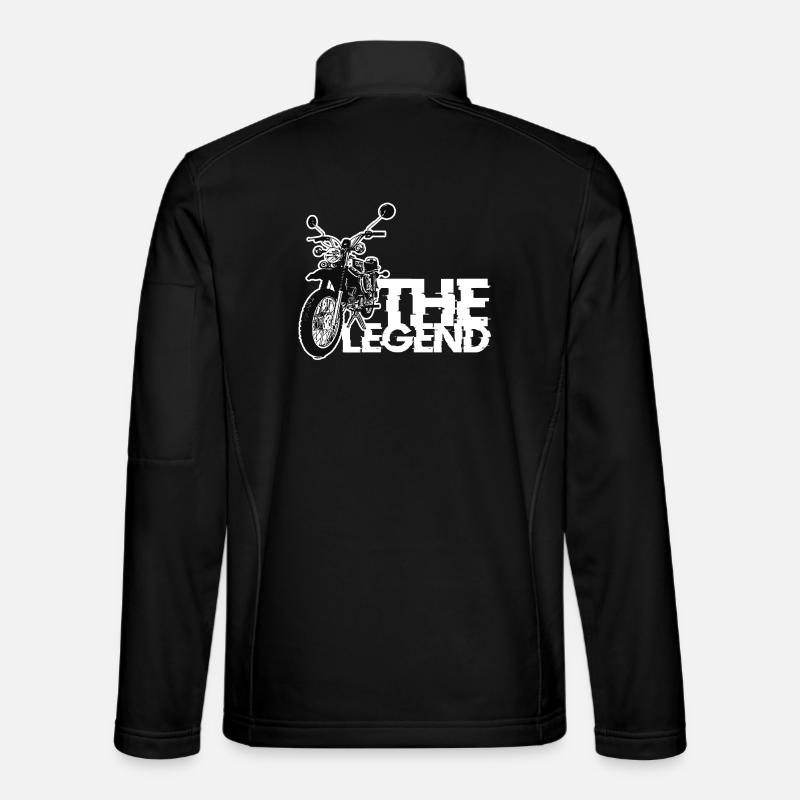 Simson - S51 - Enduro - The Legend - Unisex Softshelljacke - Schwarz