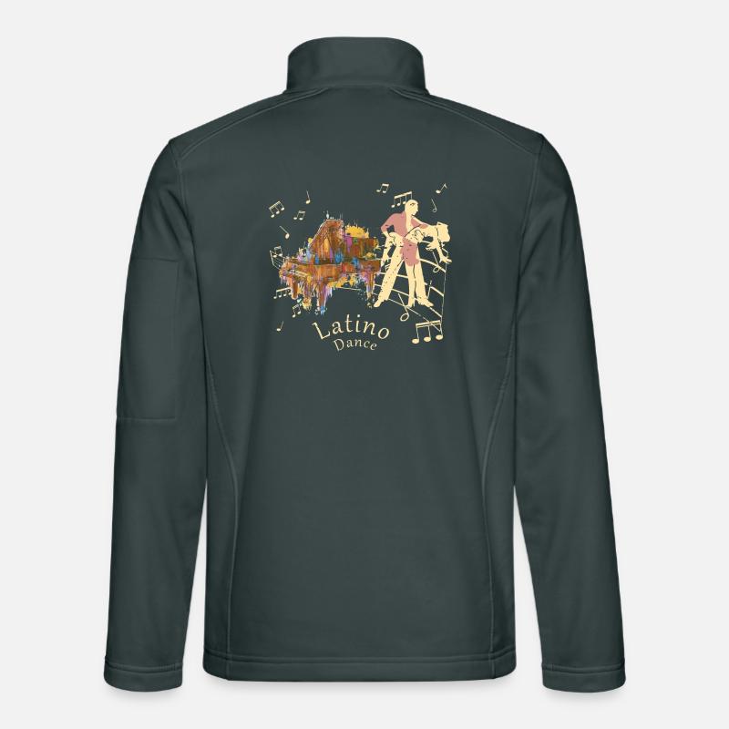 Danseuse latino Veste en tissu softshell Unisexe