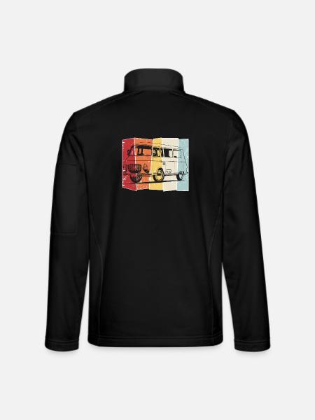 Barkas - Unisex Softshelljacke - Schwarz