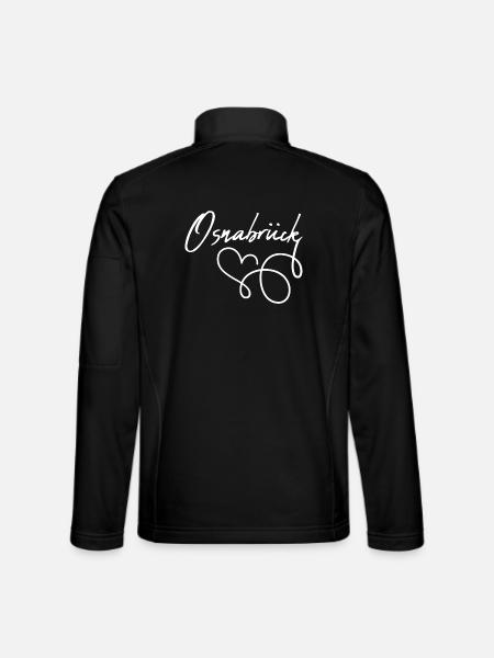 Osnabrück - Unisex Softshelljacke - Schwarz