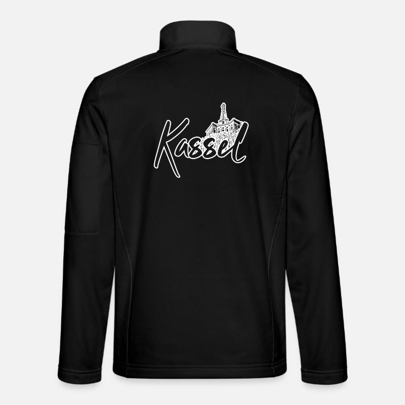 Kassel - Unisex Softshelljacke - Schwarz