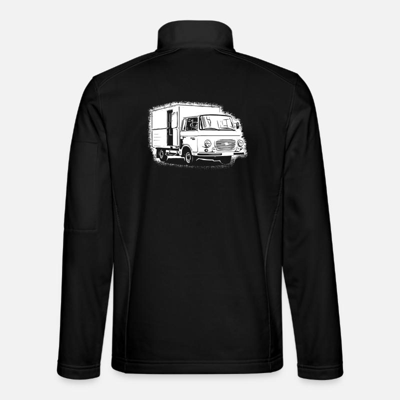 Barkas Kastenwagen - Unisex Softshelljacke - Schwarz