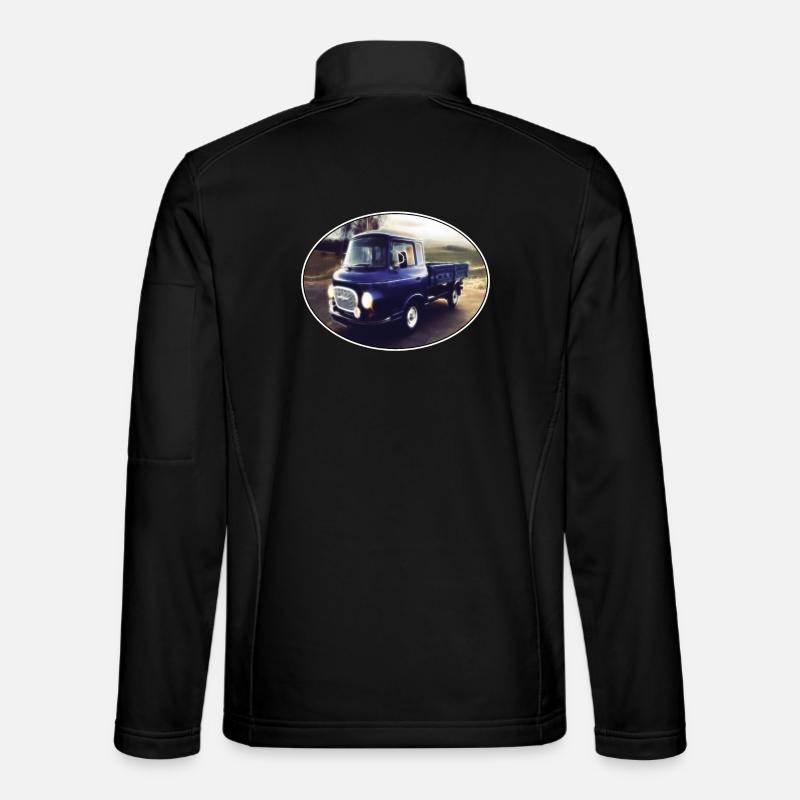 Barkas B1000 - Unisex Softshelljacke - Schwarz