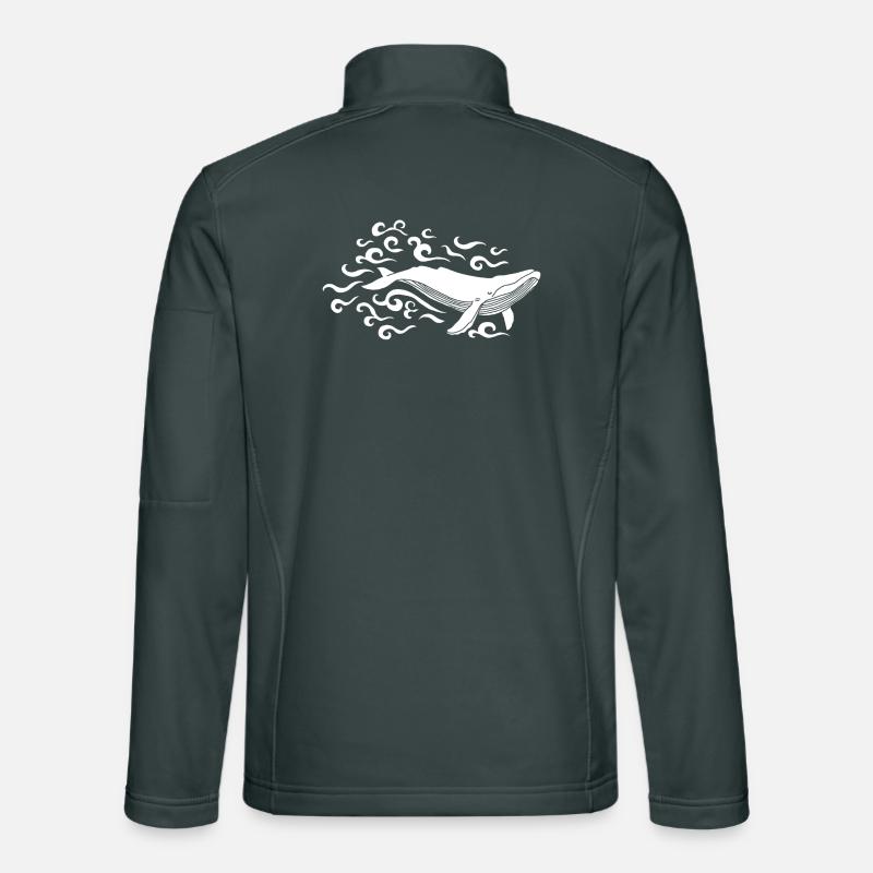 White whale Unisex Softshell Jacket
