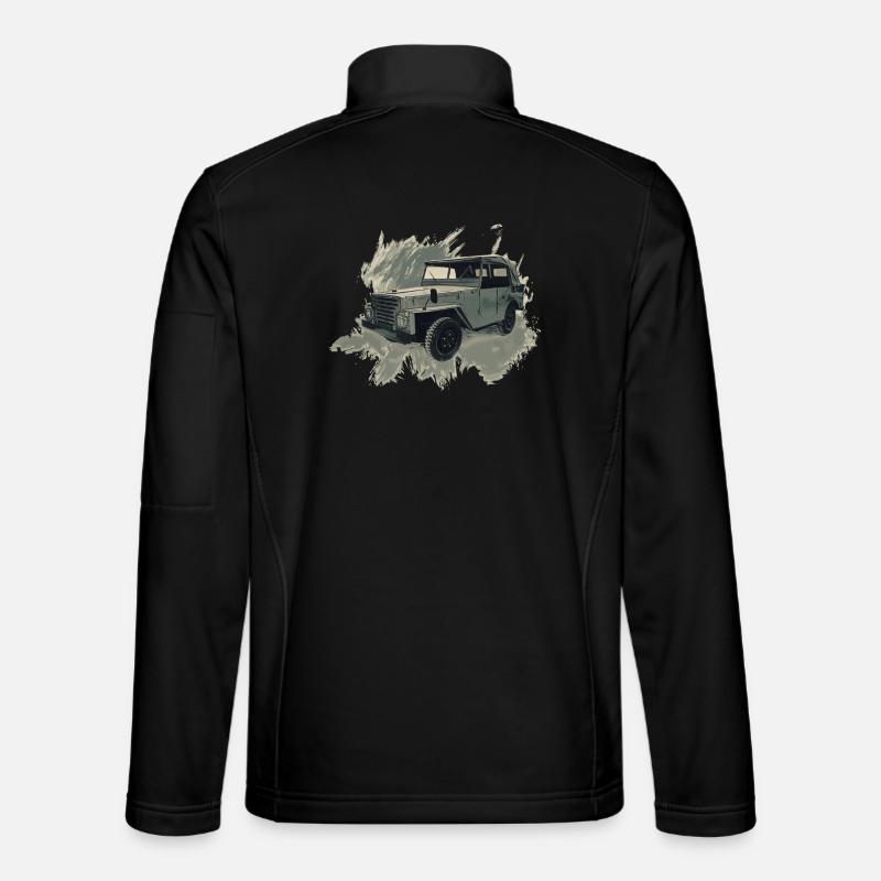 P-2-M - Unisex Softshell Jacket - black