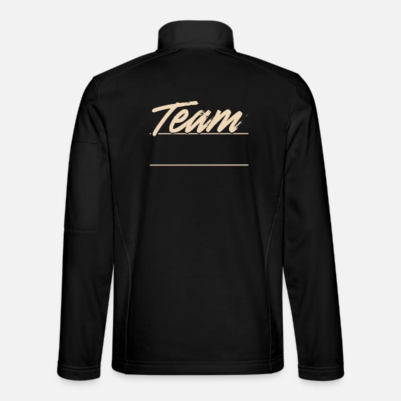 Team - Unisex Softshelljacke - Schwarz