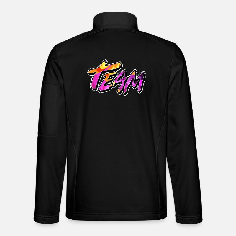 Team - Unisex Softshelljacke - Schwarz
