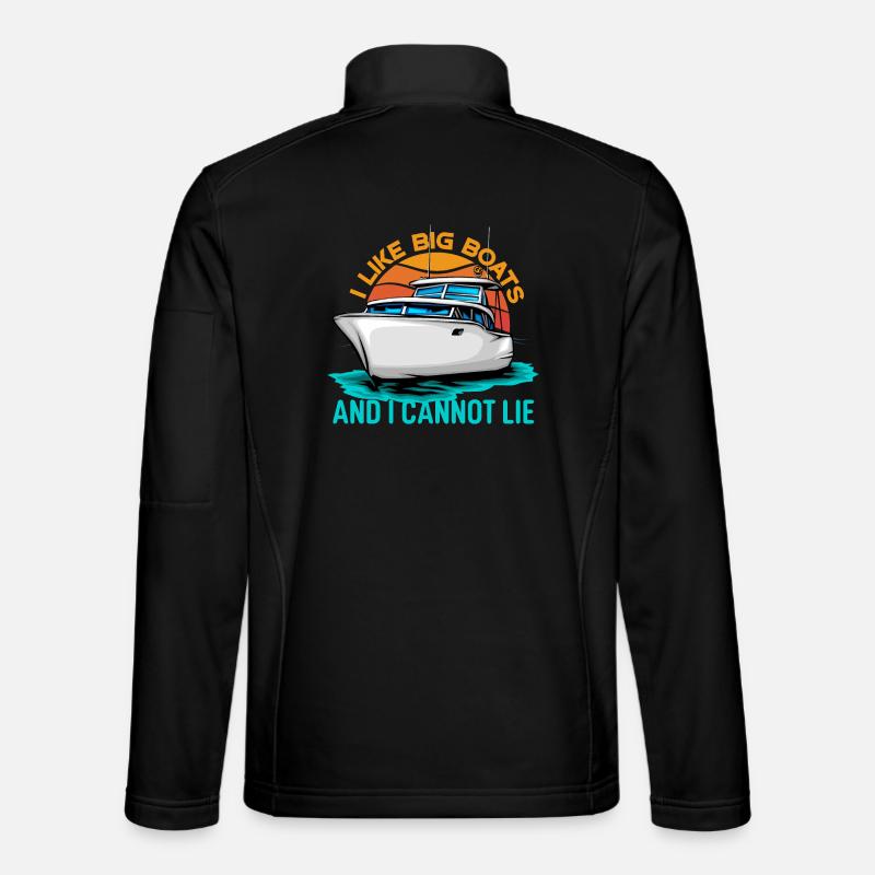 J’aime les gros bateaux et je ne peux pas mentir Veste en tissu softshell Unisexe