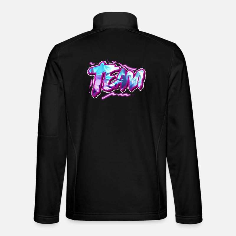 Team - Unisex Softshelljacke - Schwarz