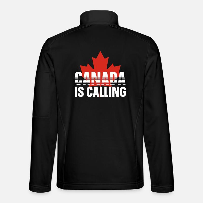 Canada - Unisex Softshell Jacket - black