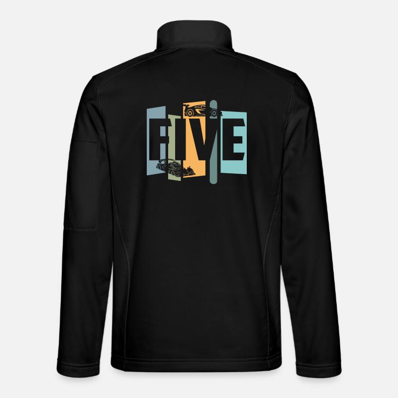 Five years old - Unisex Softshell Jacket - black
