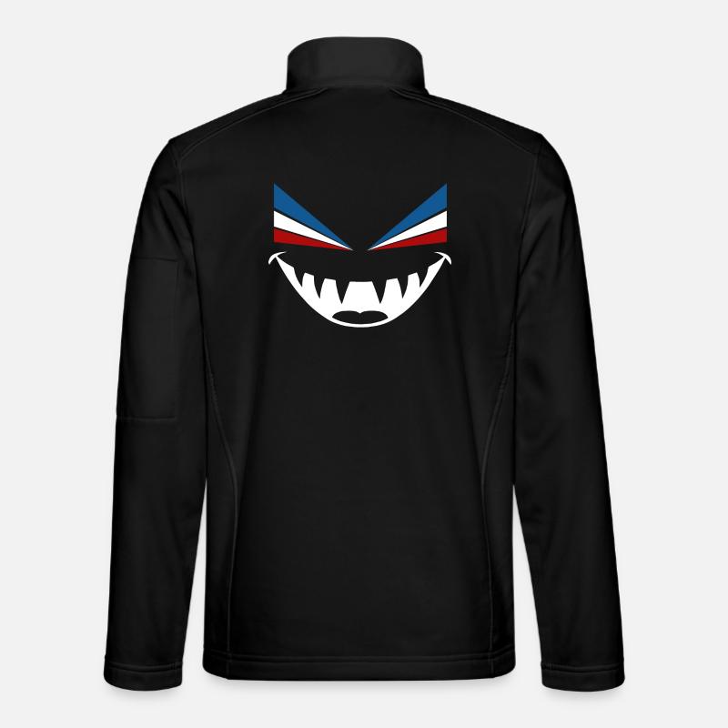 Evil eye Rostock - Unisex Softshell Jacket - black