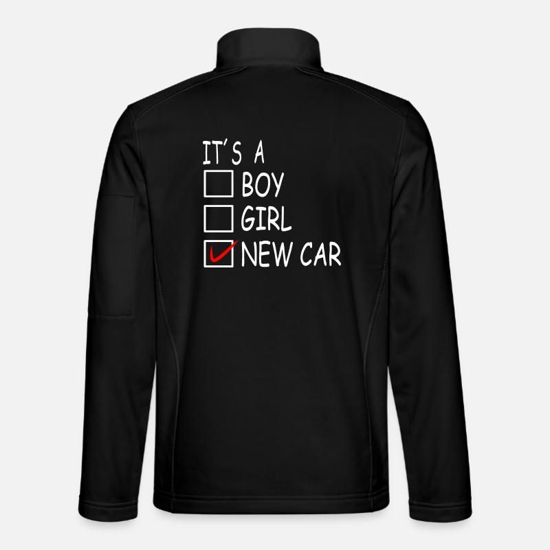Neues Auto Unisex Softshelljacke