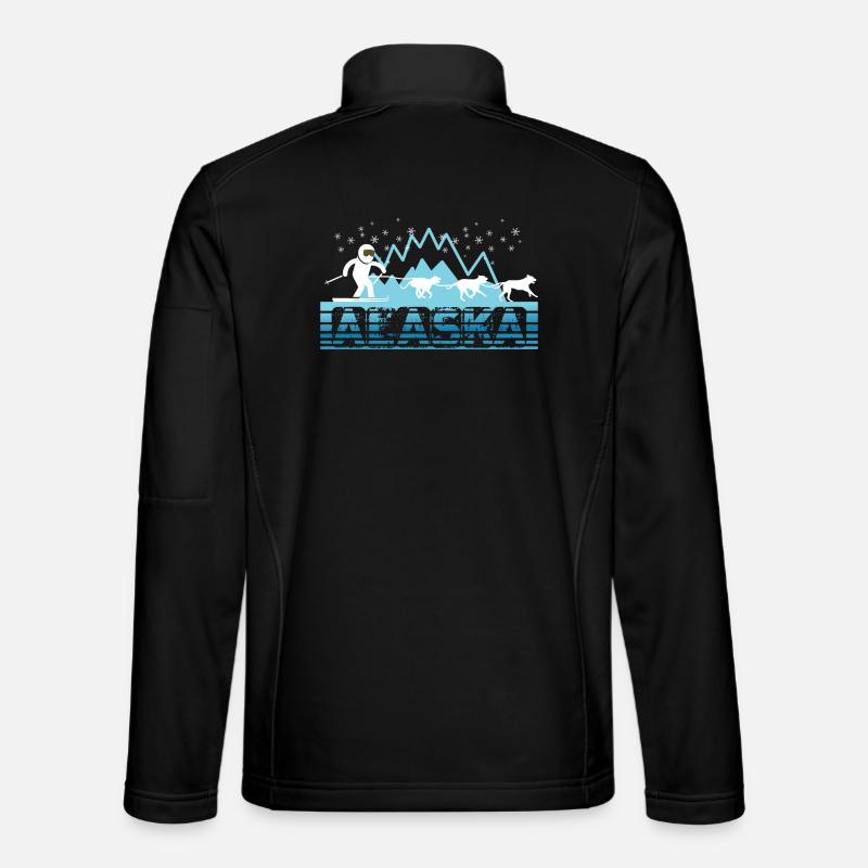 Alaska - Unisex Softshelljacke - Schwarz