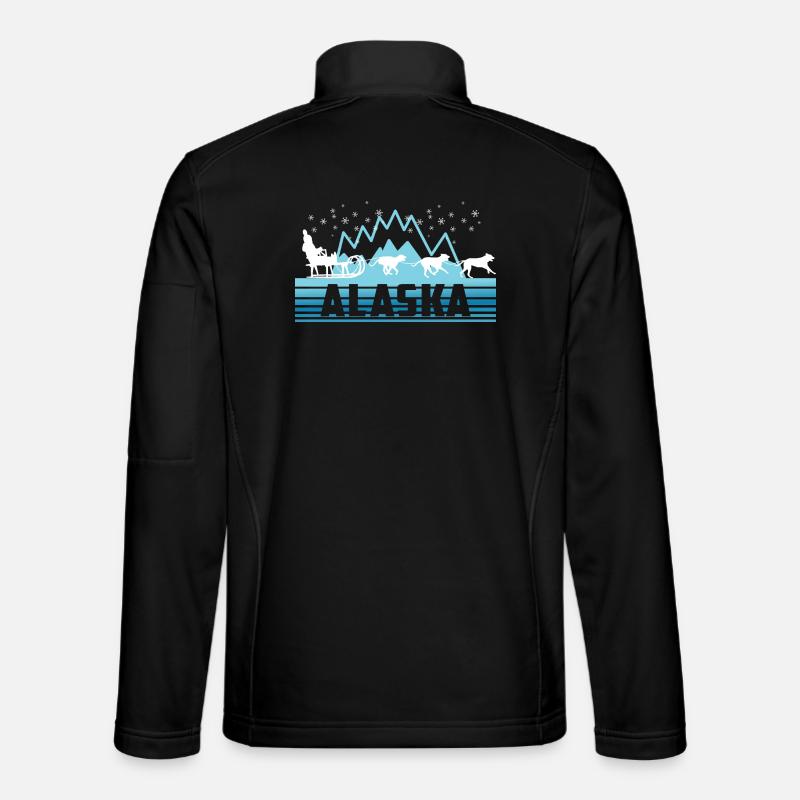 Alaska - Unisex Softshell Jacket - black