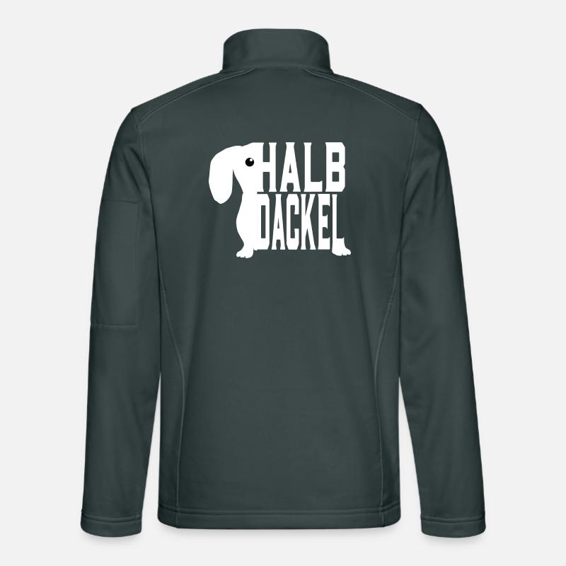Halbdackel Schwäbisch Schwaben Unisex Softshelljacke