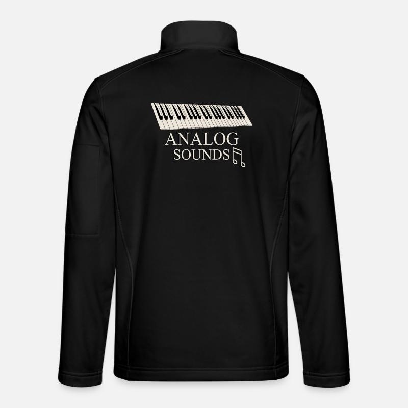 Pianist - Unisex Softshell Jacket - black