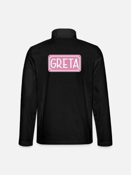 Greta - Unisex Softshell Jacket - black