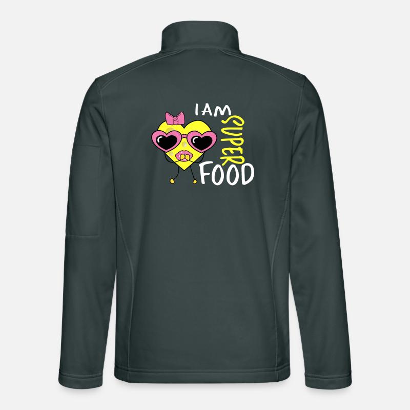 Cœur de fromage Veste en tissu softshell Unisexe