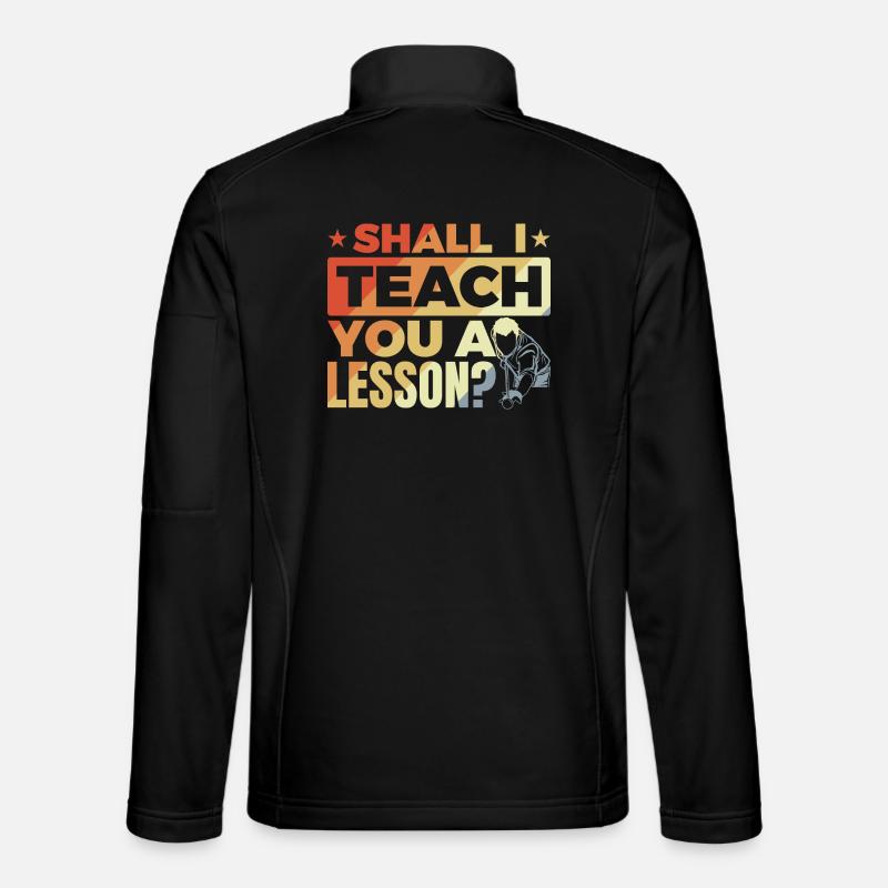 Billiard player joke - Unisex Softshell Jacket - black