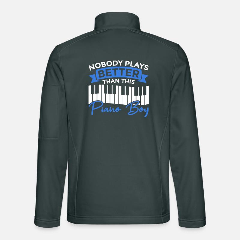 Pianist Junge Unisex Softshelljacke