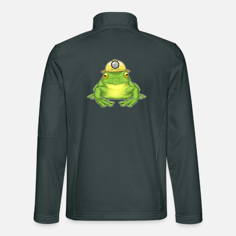 Frog Mining Miners Unisex Softshell Jacket
