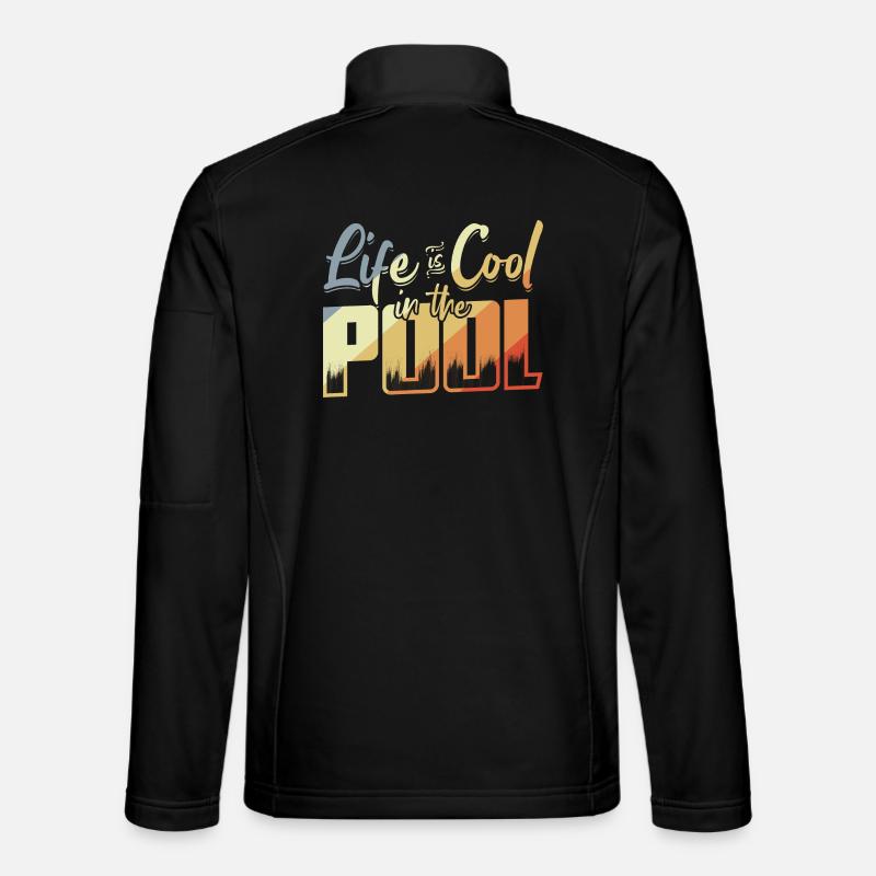 Lifeguard saying - Unisex Softshell Jacket - black