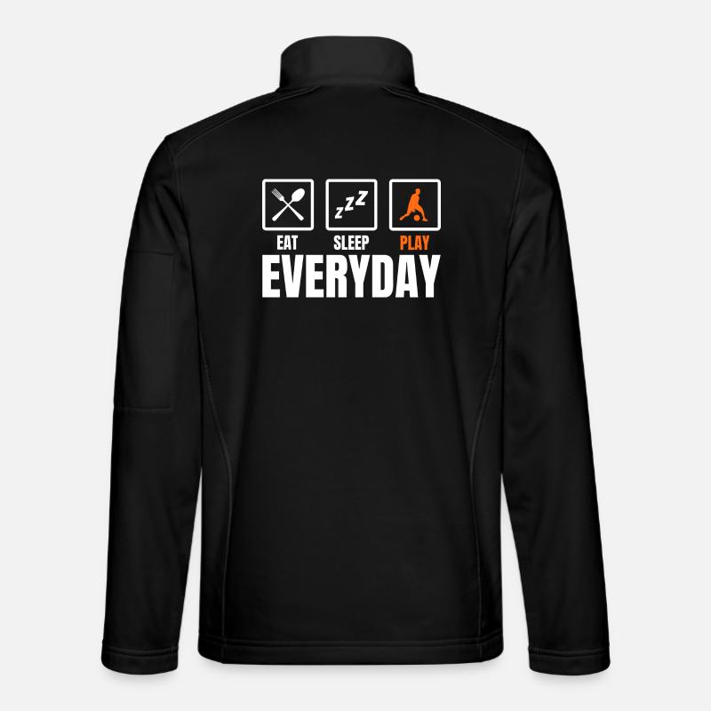 Basketball player routine - Unisex Softshell Jacket - black