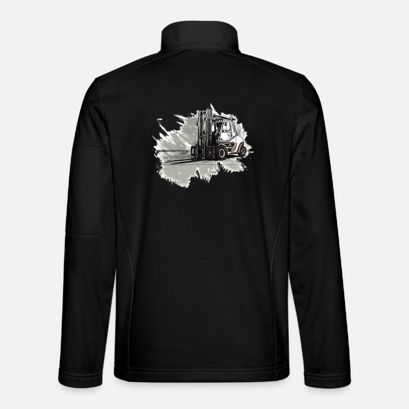 Chariot élévateur Veste en tissu softshell Unisexe