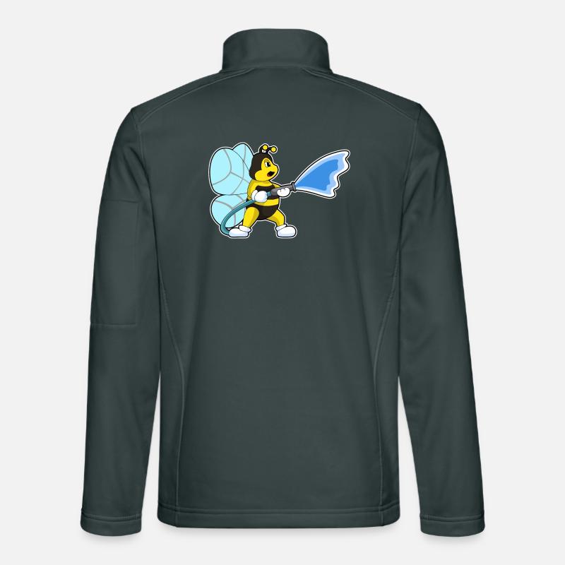 Brigade des pompiers Bee Boyaux d’incendie Veste en tissu softshell Unisexe
