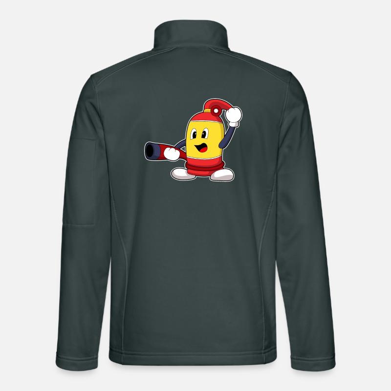Firefighter Fire Hose Fire Brigade Unisex Softshell Jacket