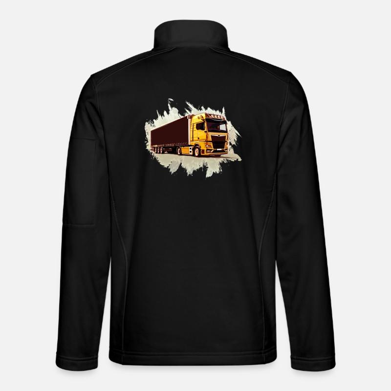 TRUCK - Unisex Softshell Jacket - black