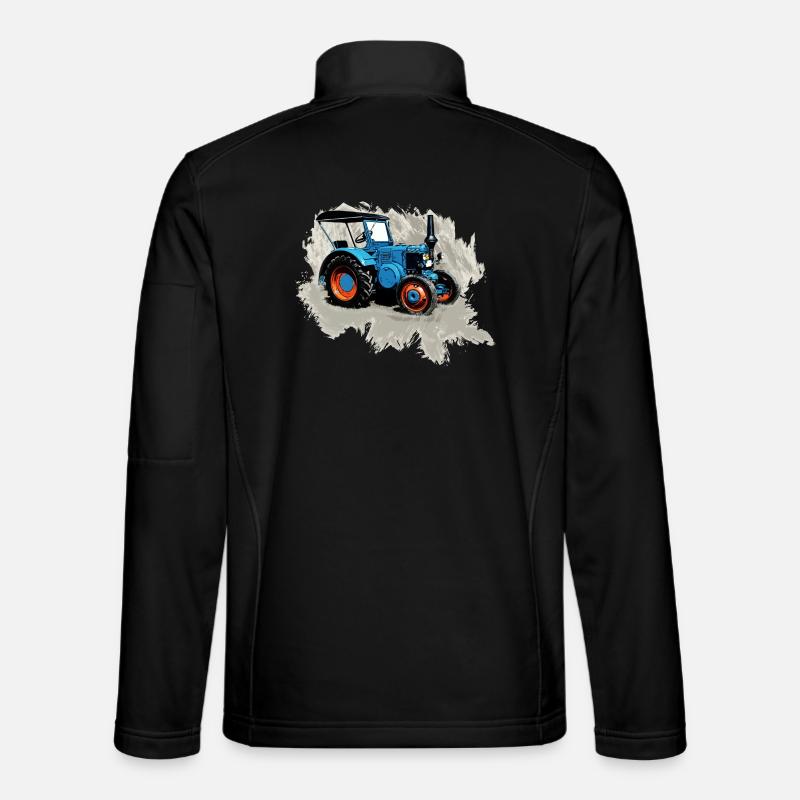 Tractor Lanz - Unisex Softshell Jacket - black