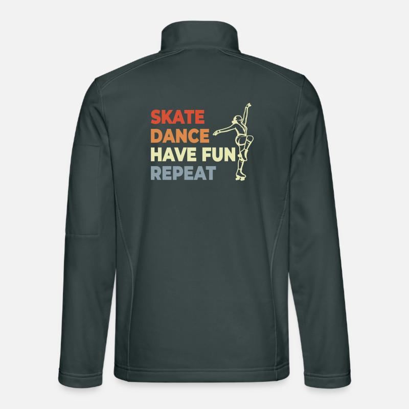 Roller Skate Lovers Unisex Softshell Jacket